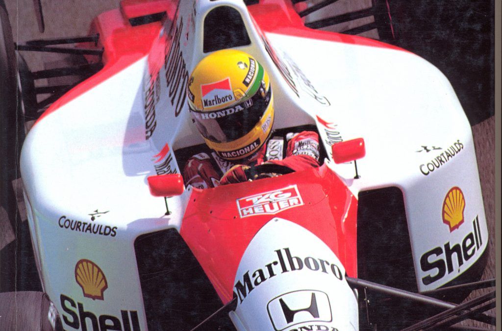 L’unico libro scritto da Ayrton Senna: “Guidare in pista”, raro!
