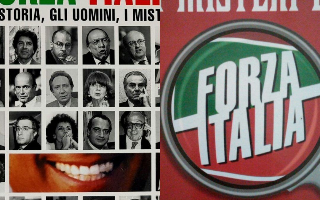 Avvistato il primo libro che tratta di Forza Italia (anno 1994), ma ci sono due versioni con copertine diverse?