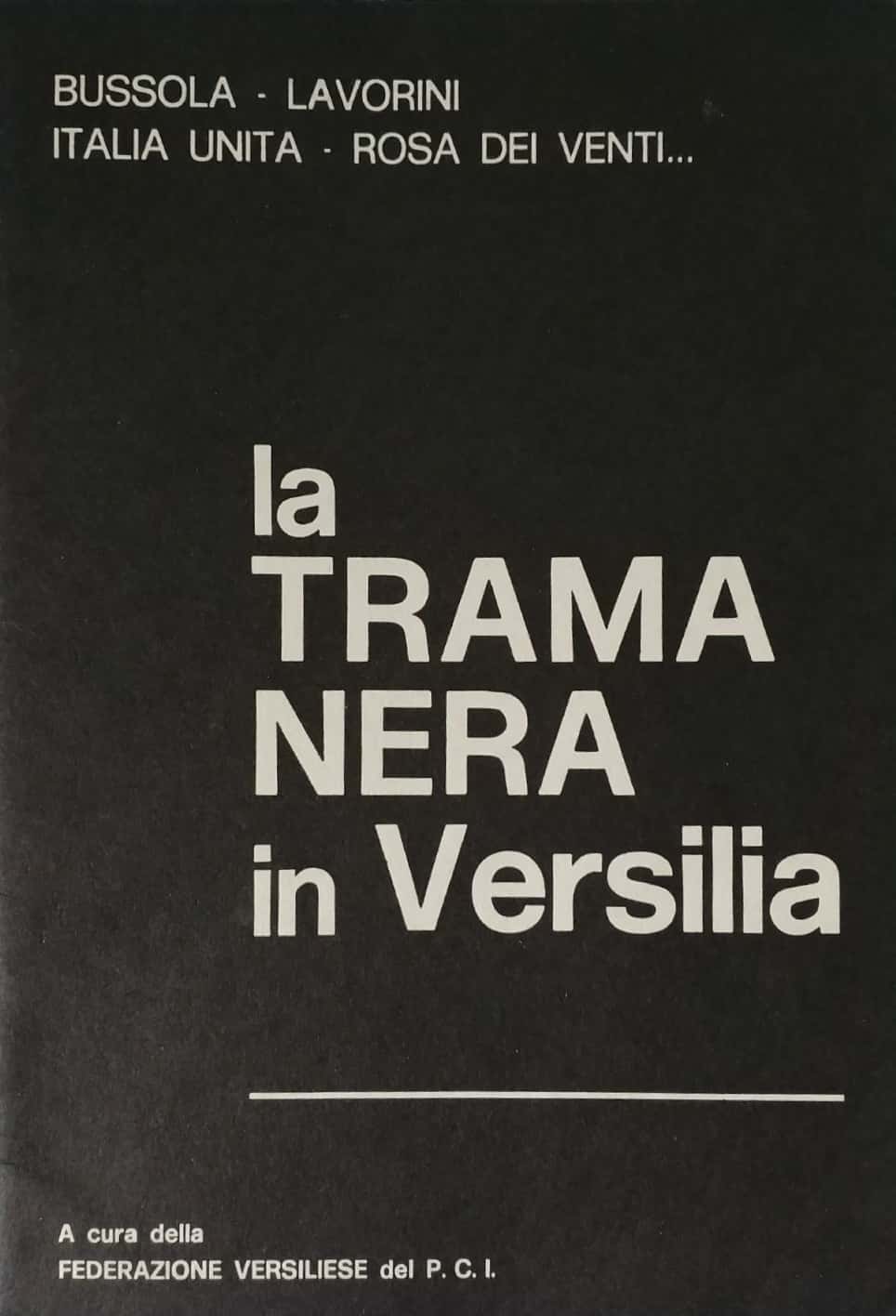 Un rarissimo opuscolo sul “lato oscuro” della Versilia