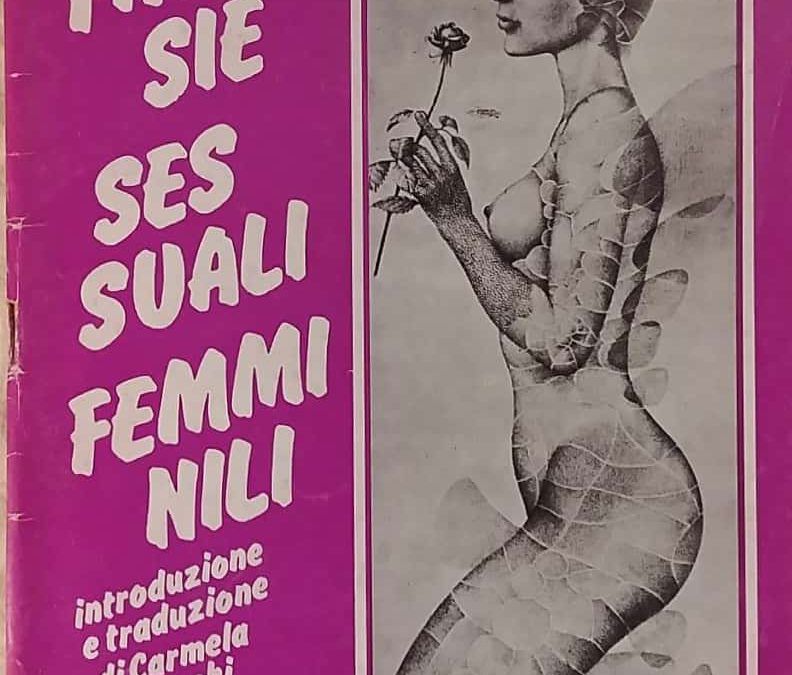 L’8 marzo e le “Fantasie sessuali femminili” di Nancy Friday