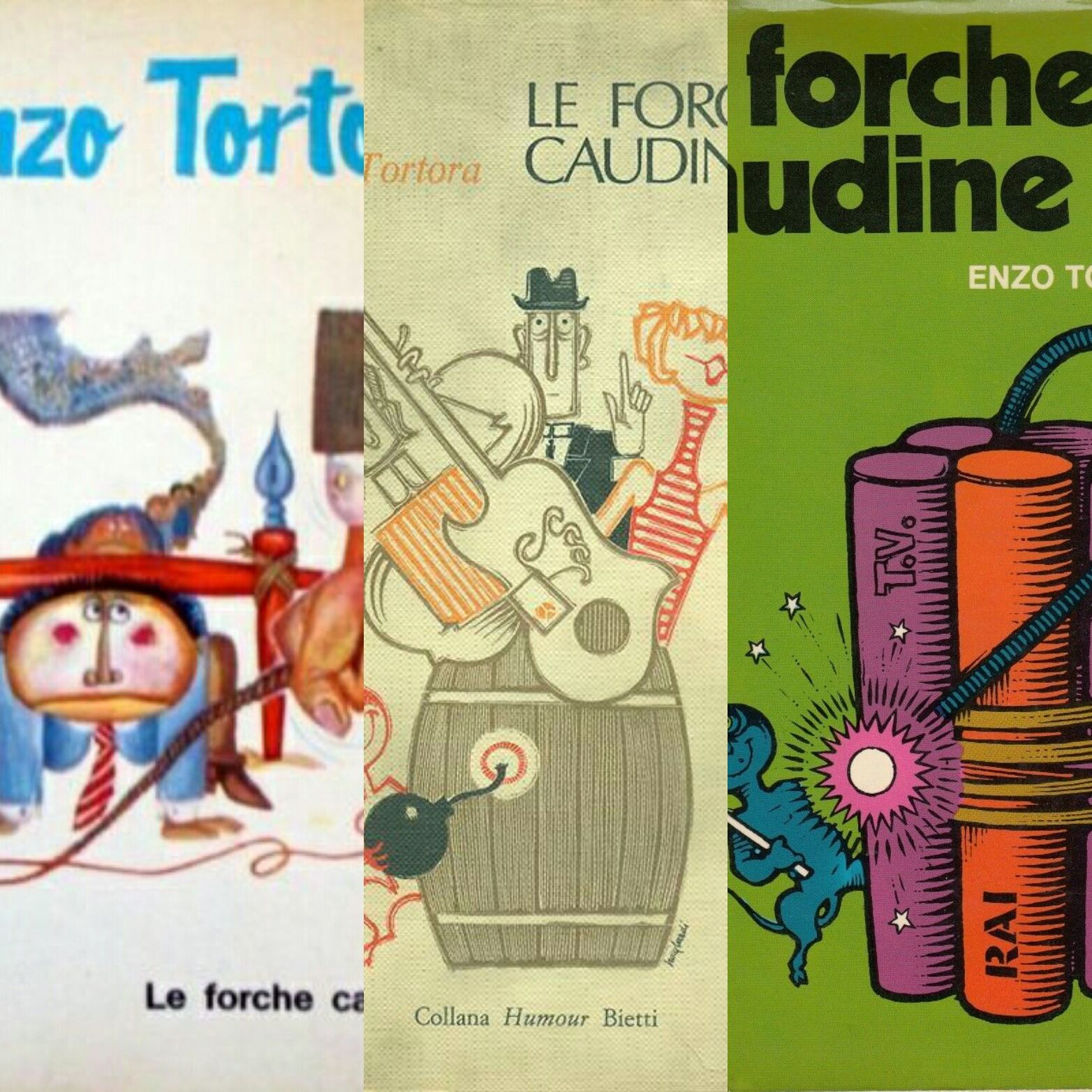 “Le forche caudine” di Enzo Tortora. Ci sono 3 prime edizioni?