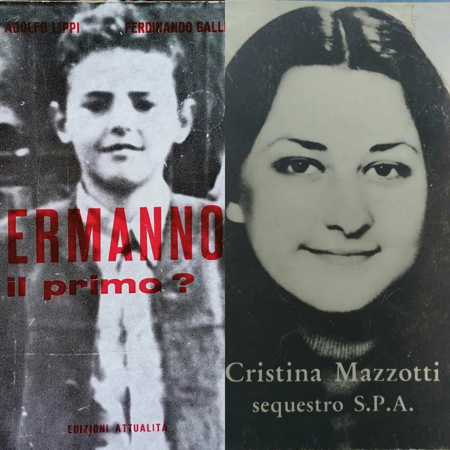 Ermanno Lavorini e Cristina Mazzotti: i libri introvabili su 2 casi scottanti