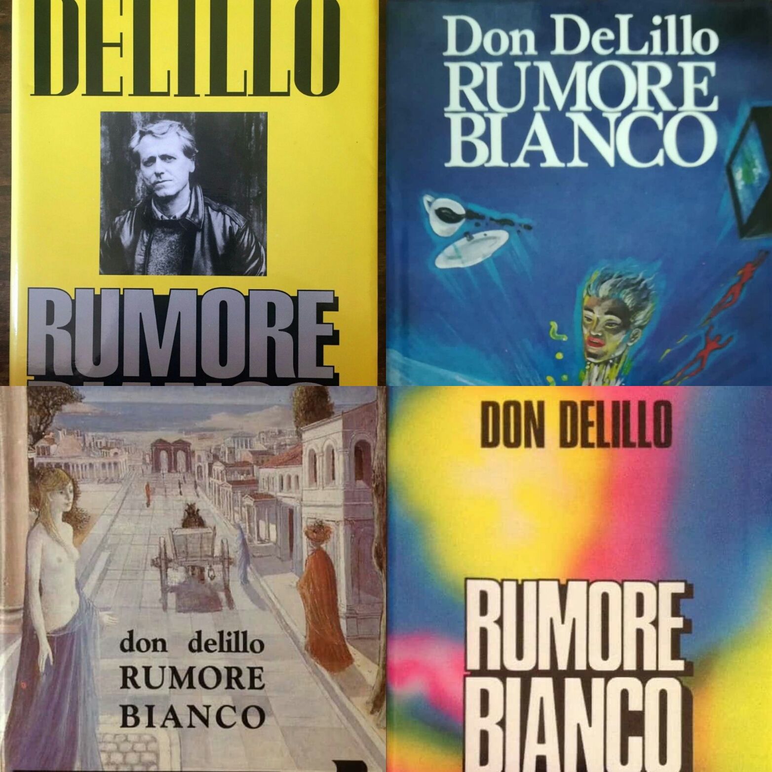“Rumore bianco” di Don DeLillo, a caccia della vera prima edizione!