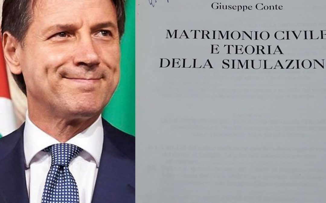 Il primo libro (1995) di Giuseppe Conte con firma e dedica autografa