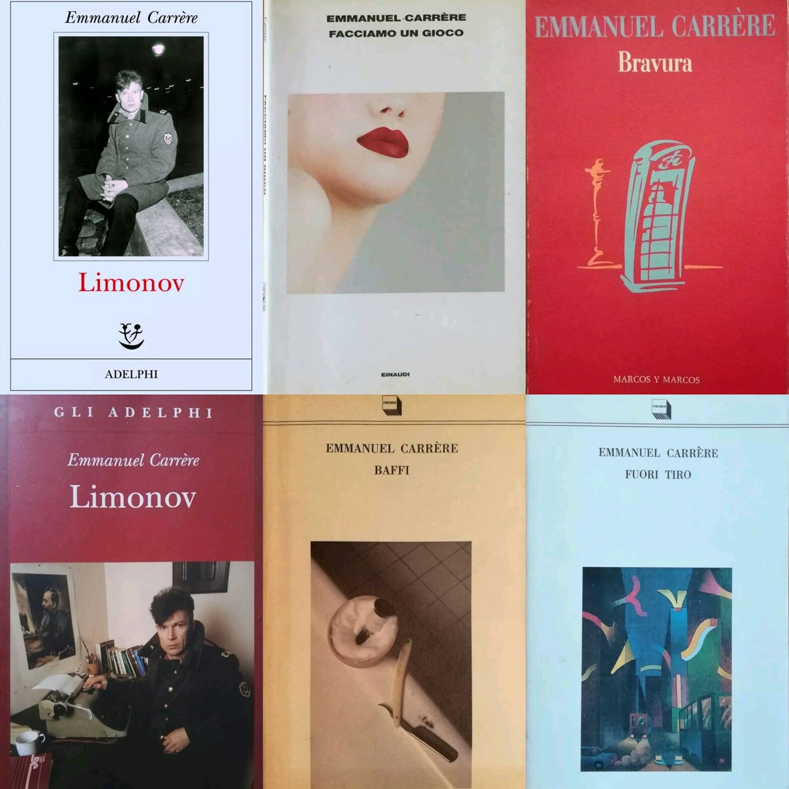 I libri scomparsi di Emmanuel Carrère: il punto della situazione
