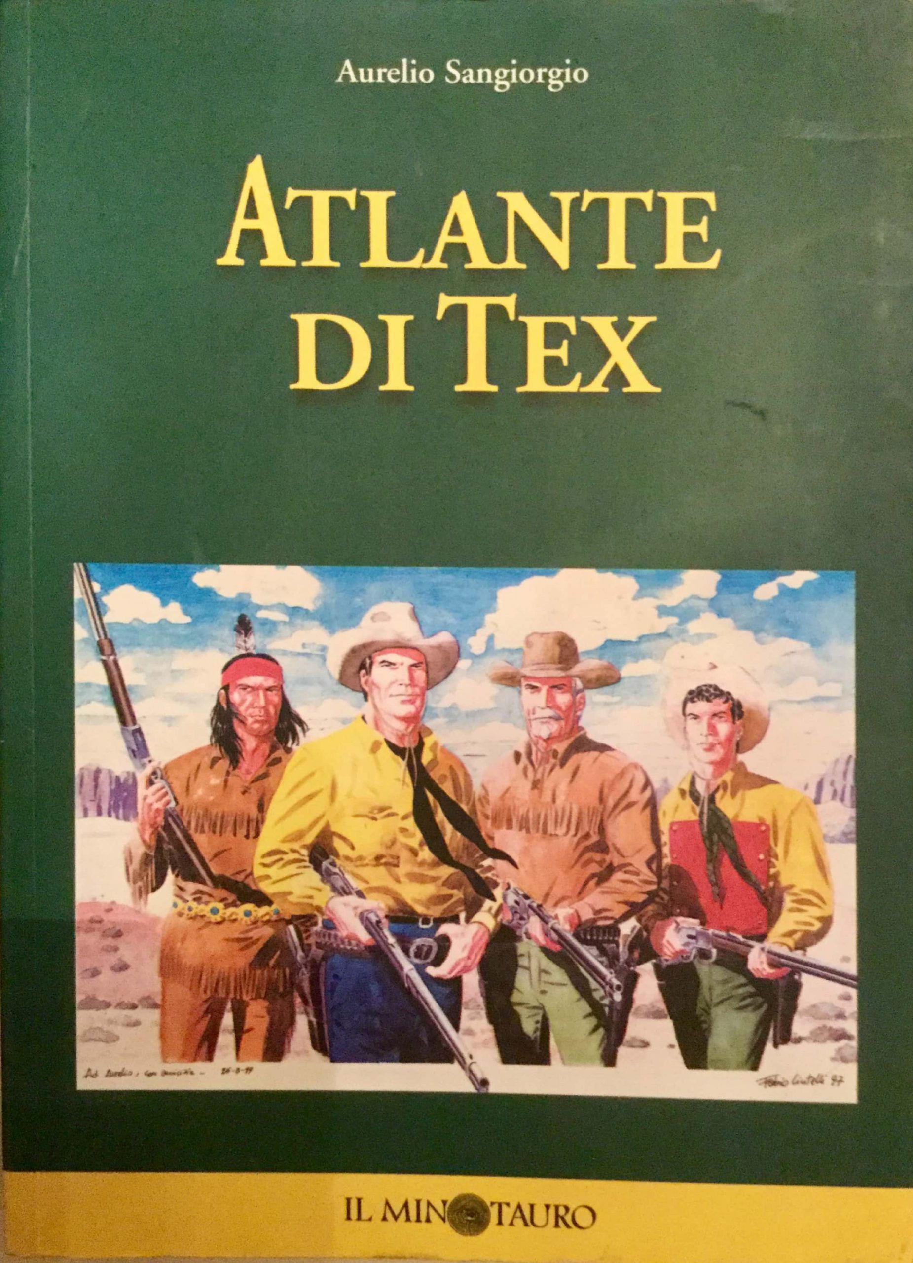 “Atlante di Tex” di Aurelio Sangiorgio in bancarella