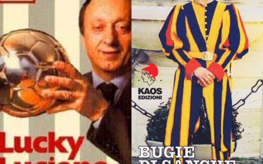 Due libri controversi della Kaos edizioni in bancarella
