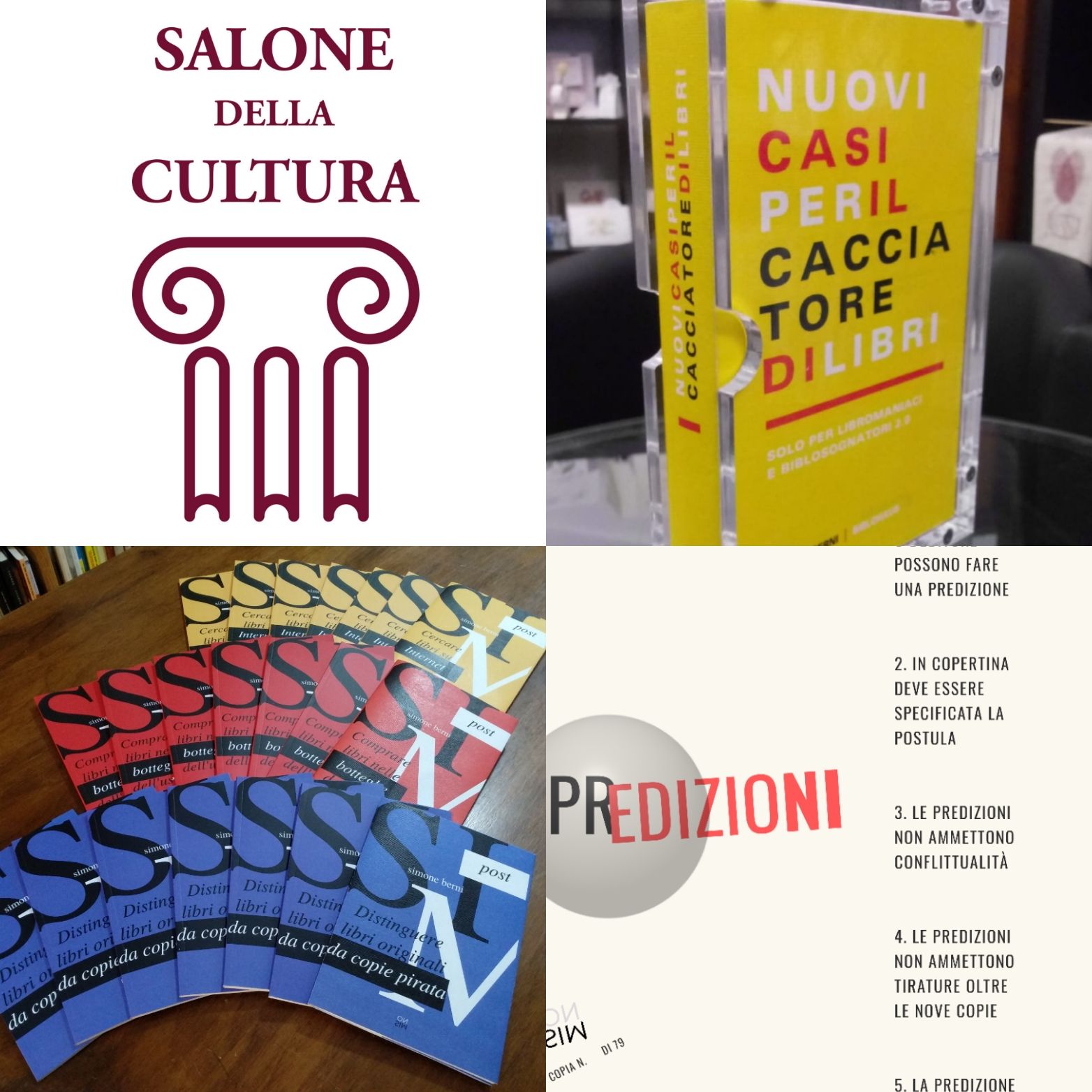Il cacciatore di libri presente al Salone di Milano 2019: tutte le novità!