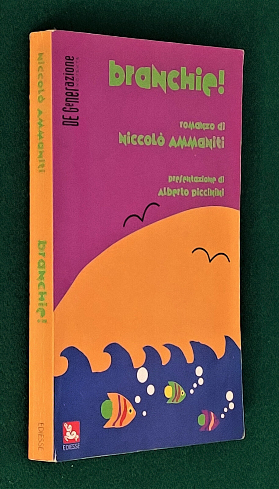 A caccia del primo libro di Niccolò Ammaniti: Branchie (Ediesse, 1994)