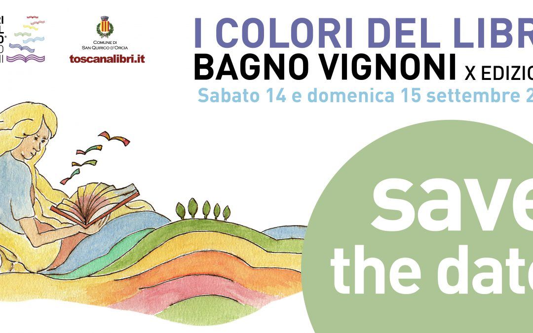 Il Cacciatore di libri a Bagno Vignoni (SI) il 14 & 15 Settembre 2019!