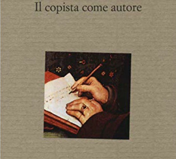 “Il copista come autore” di Luciano Canfora nella nuova edizione accresciuta