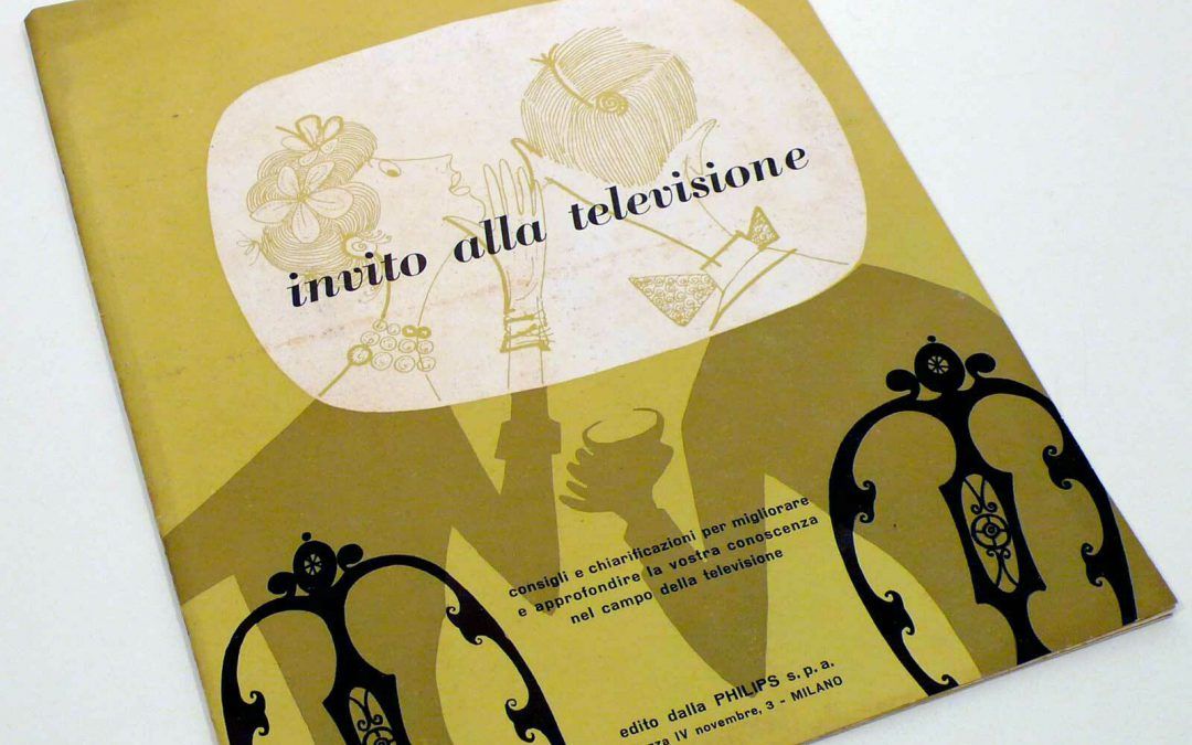 “Invito alla televisione” un opuscolo di archeologia televisiva