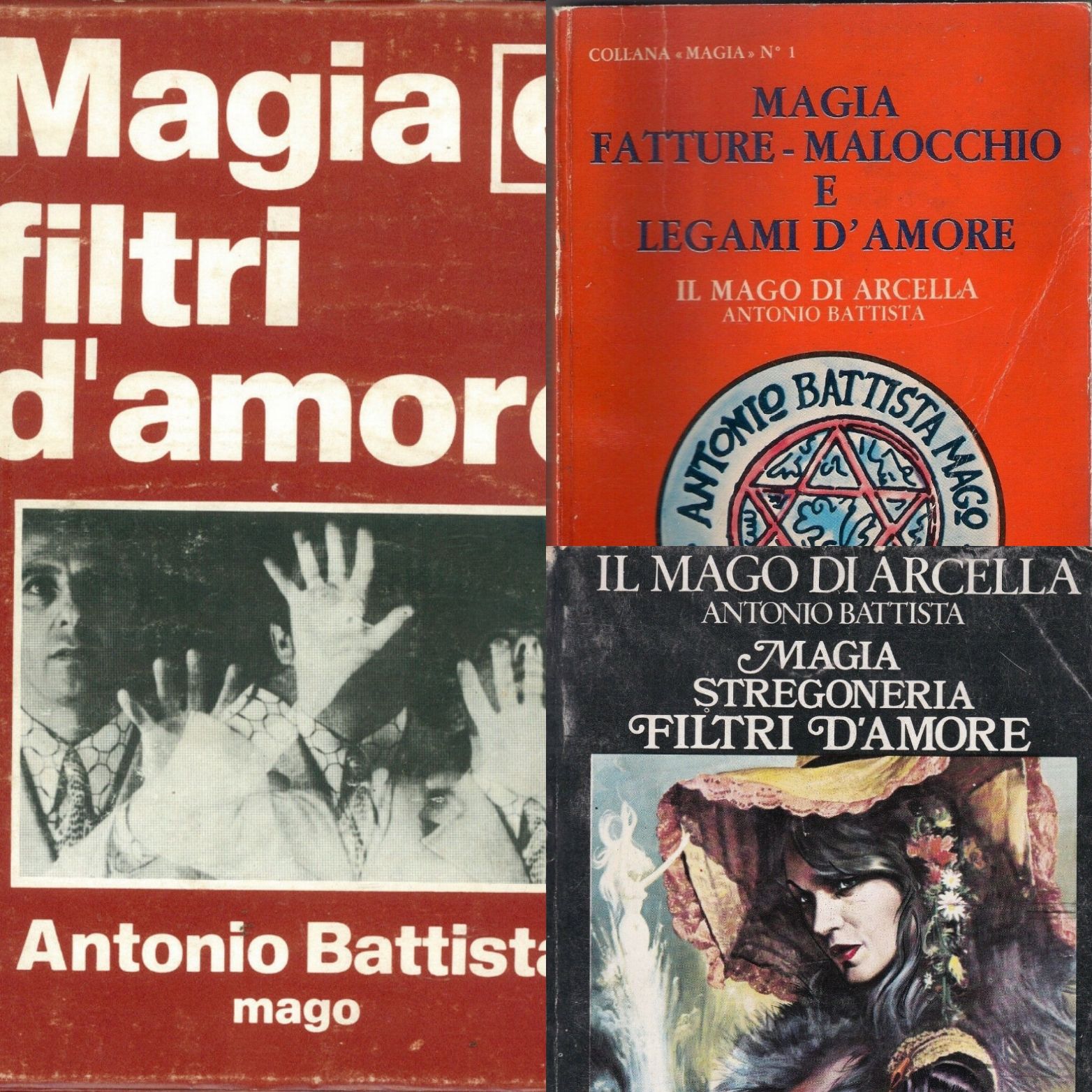 Vi ricordate il Mago di Arcella (Antonio Battista)? I suoi libri anni ’70 sono da collezione!