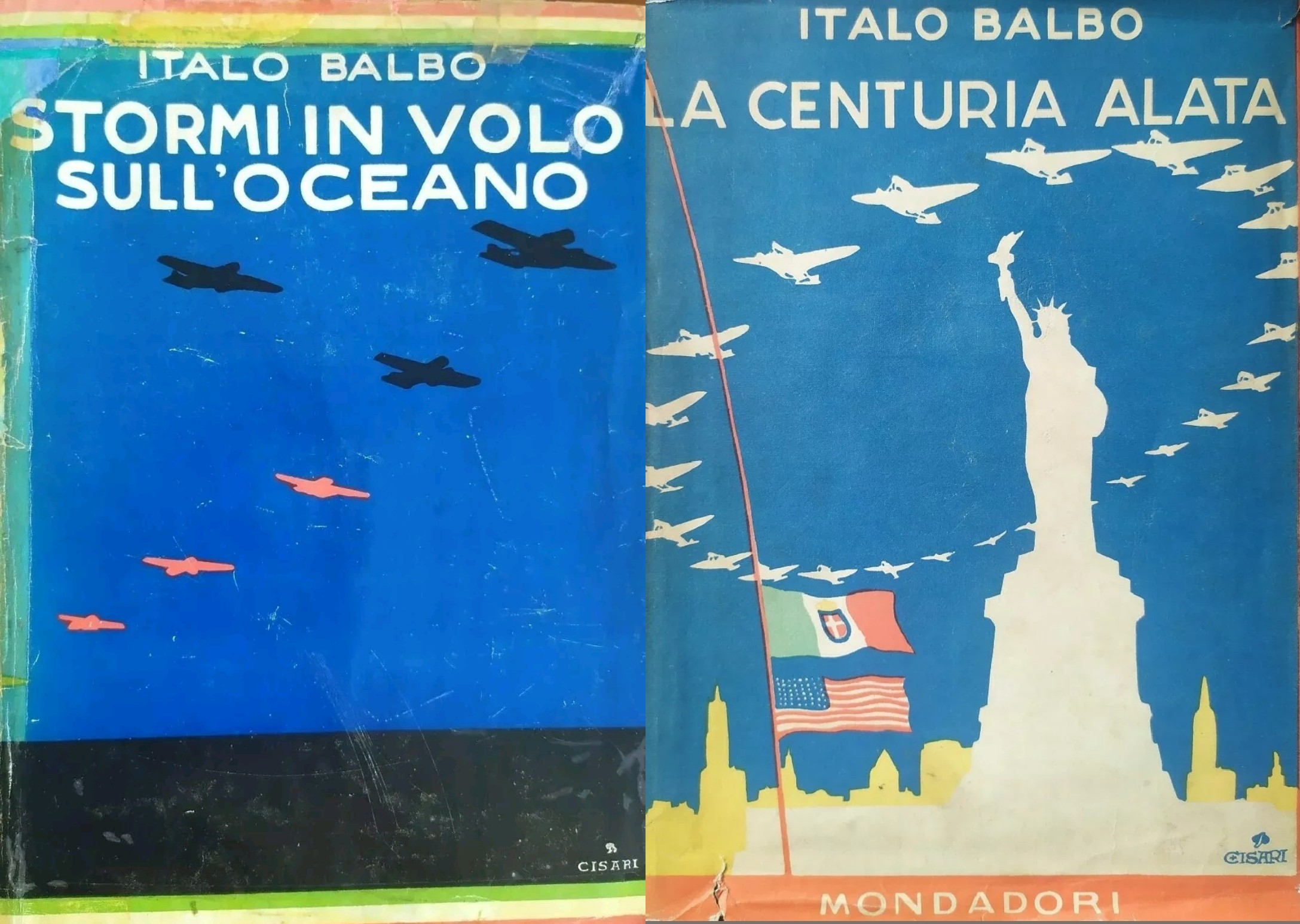 Due libri rari di Italo Balbo (1931 e 1933) in vendita su eBay