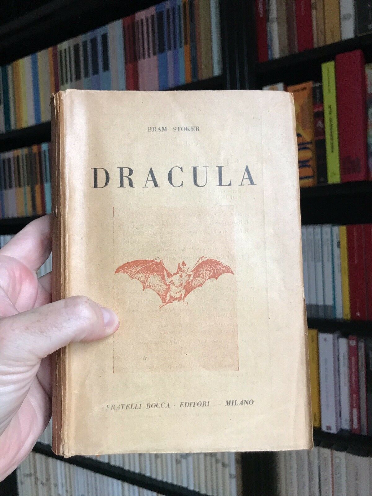 “Dracula” di Bram Stoker (F.lli Bocca, 1945), la prima traduzione italiana integrale
