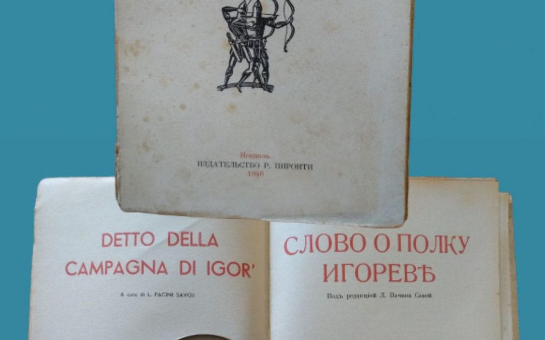 Quando Raffaele Pironti stampò “Detto della campagna di Igor” in russo