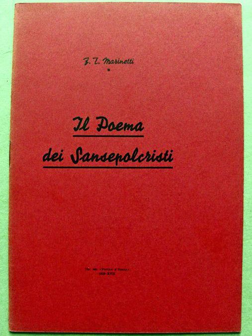“Il poema dei Sansepolcristi” di F. T. Marinetti (1939) in asta su Catawiki