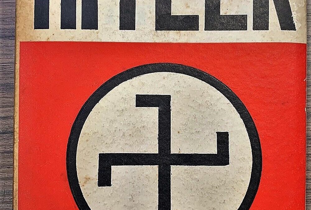 Hitler – Theodor Heuss. Bompiani 1932 MOLTO RARO: il primo libro uscito in Italia su Hitler