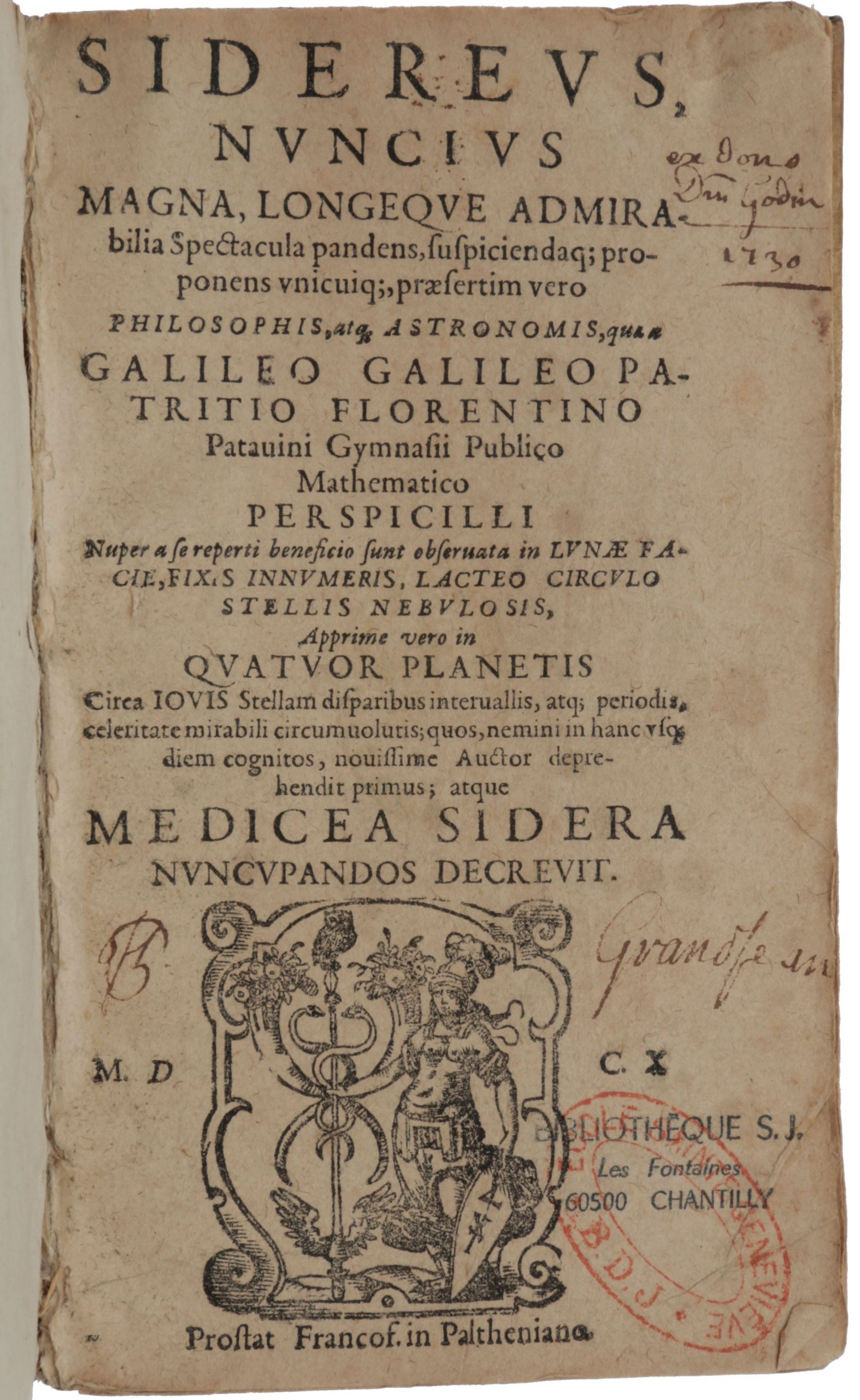 Una clamorosa edizione pirata coeva del “Sidereus Nuncius” di Galileo