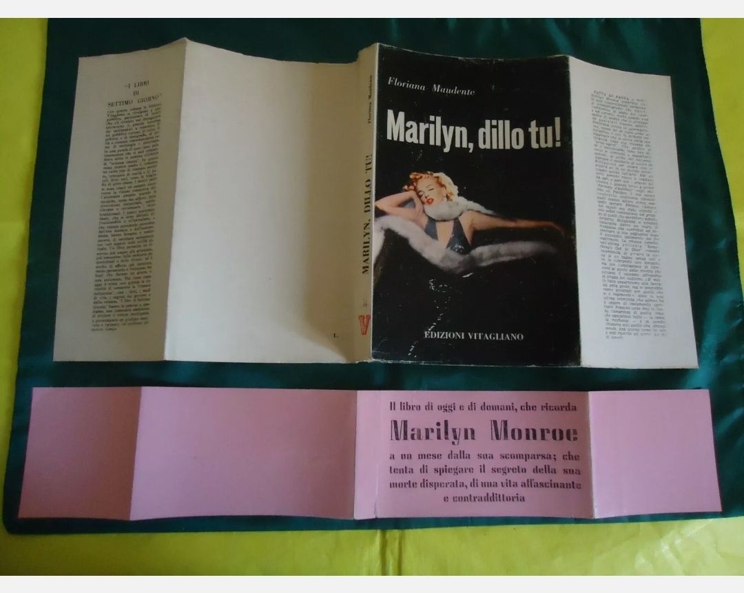 Floriana Maudente e il suo instant book su Marilyn Monroe – uscito a soli 28 giorni dalla morte.
