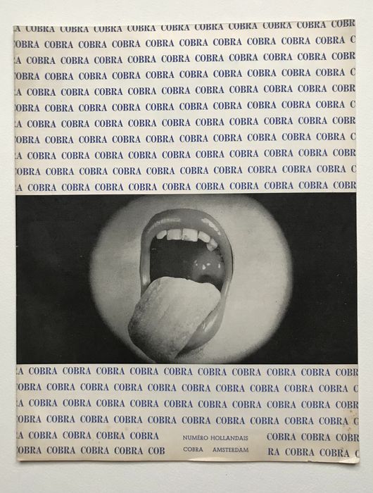 Straordinario n. 4 del Gruppo Co.Br.a. (Organe du front international des artistes expérimentaux d’avant-garde) 1949