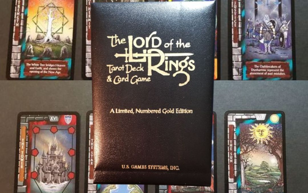 “I Tarocchi del Signore degli Anelli” di Tolkien in edizione Deluxe (1997): rari!