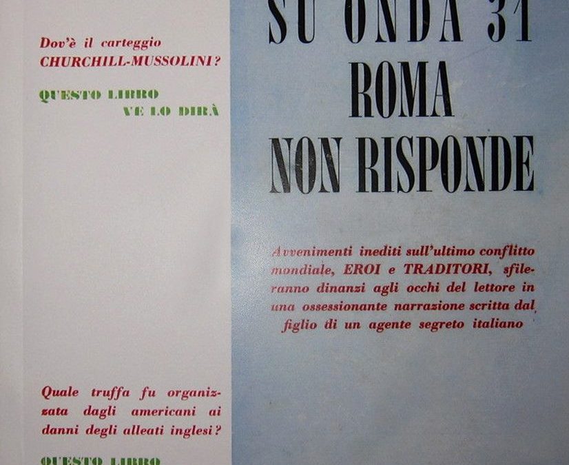 “Su onda 31 Roma non risponde” di Franco Tabasso (1957): il mito del libro più raro di tutti