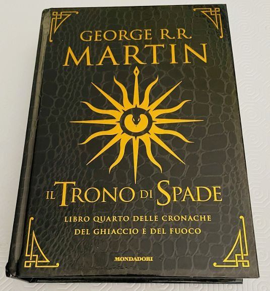 Eccezionale: in asta i 5 volumi dell'edizione Deluxe de Il trono di spade  di George R. R. Martin