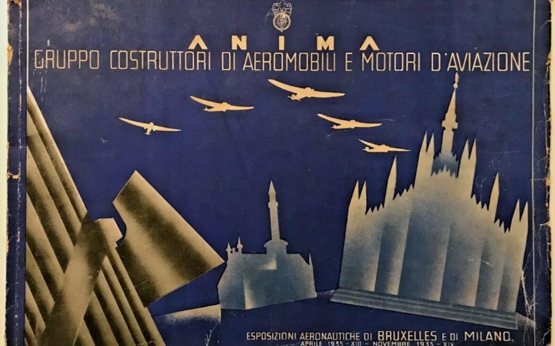 ANIMA GRUPPO COSTRUTTORI AEROMOBILI PIAGGIO ALFA ROMEO FIAT 1935