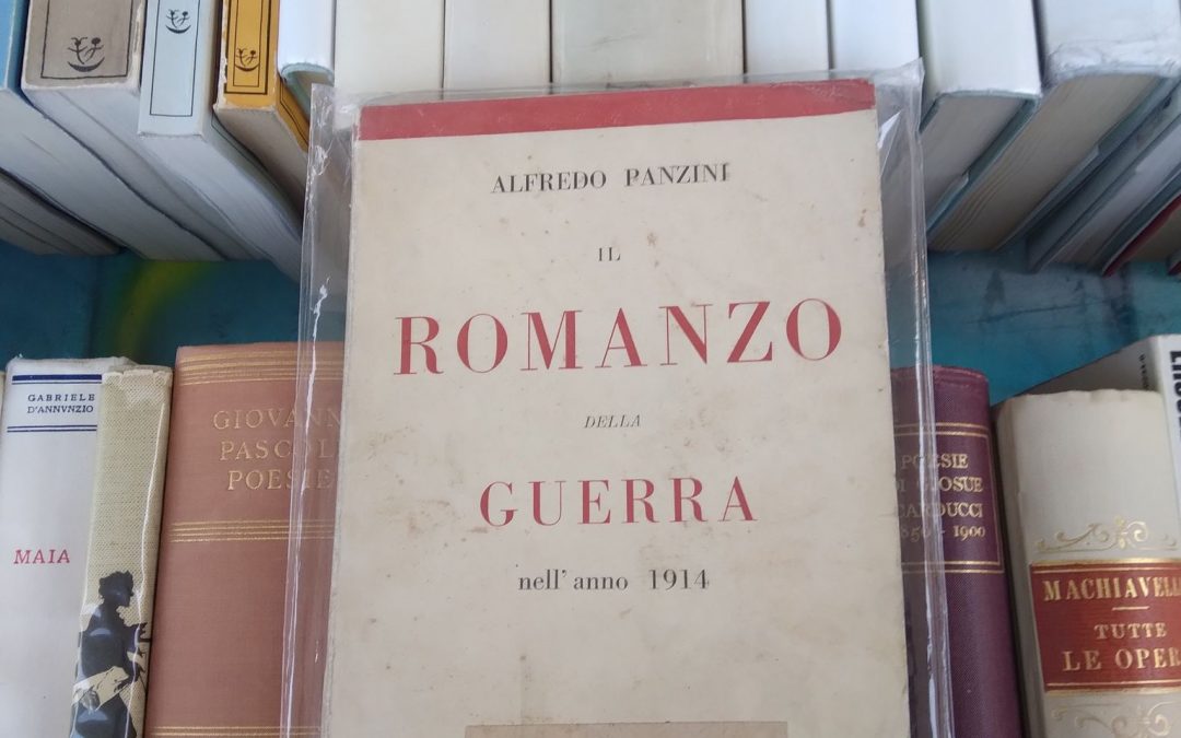 “Il romanzo della guerra nell’anno 1914”, di Alfredo Panzini e i diritti passati ad Arnoldo Mondadori