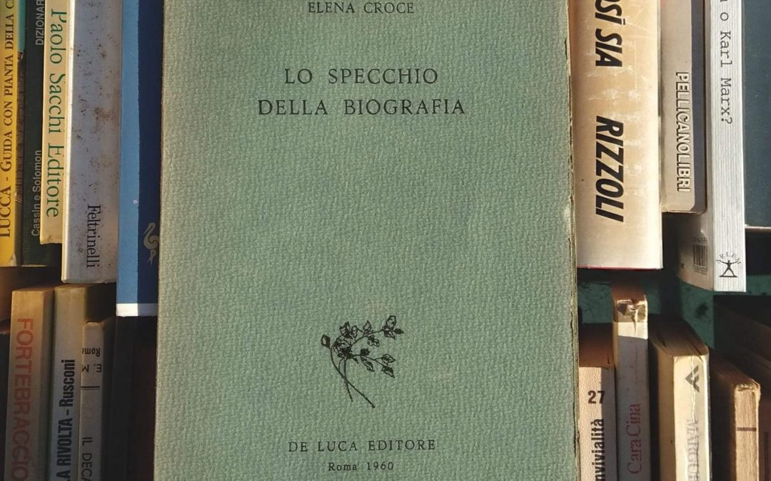 Incontri di carta a Porta Portese: Alda Croce e quel libro della sorella Elena…