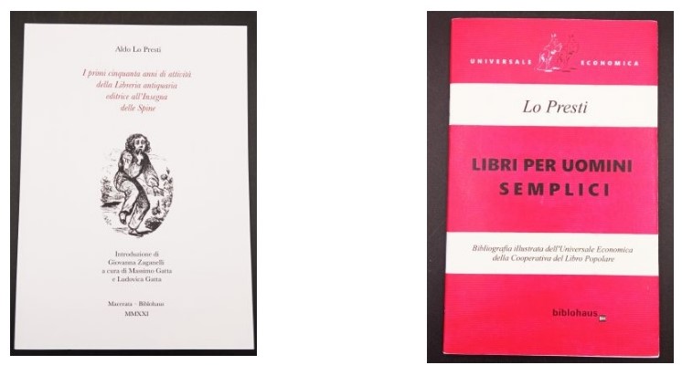 Due libri Biblohaus in edizione limitata che presto saranno introvabili