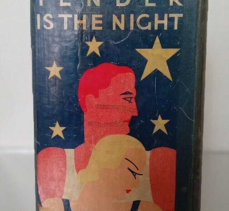 Molto rara la sovraccoperta della prima edizione inglese di “Tender is the night” di F. Scott Fitzgerald