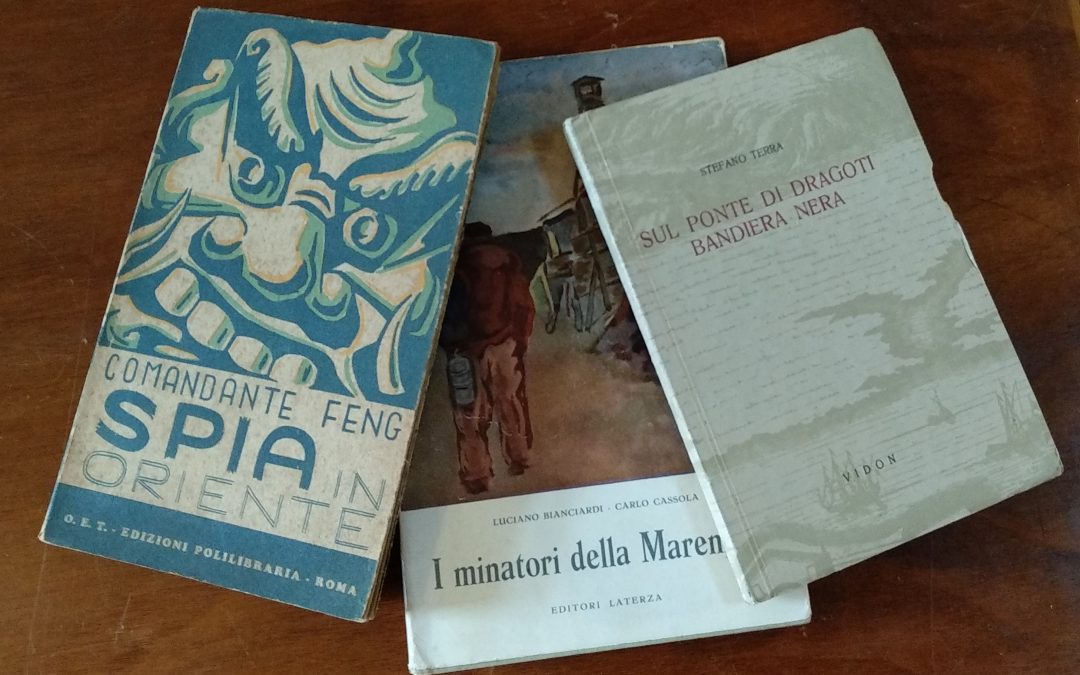 Tre libri rari: da Stefano Terra ad Amleto Vespa fino a Luciano Bianciardi