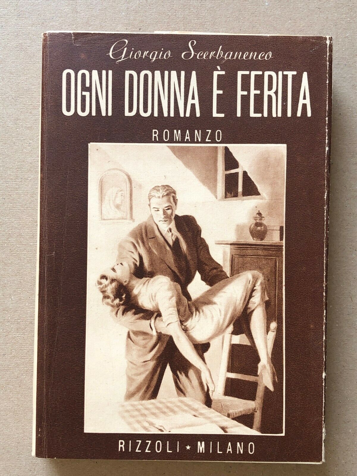 “Ogni donna è ferita” di Giorgio Scerbanenco (Rizzoli 1947): per i collezionisti spunta una rarità