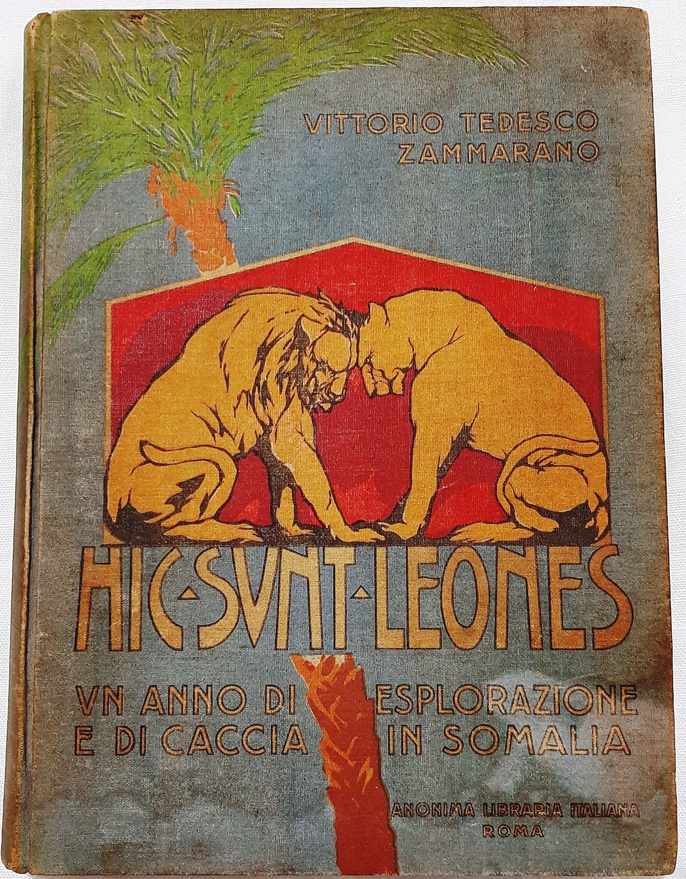“Hic sunt leones” di Vittorio Tedesco Zammarano (1924): quando la caccia grossa è letteratura