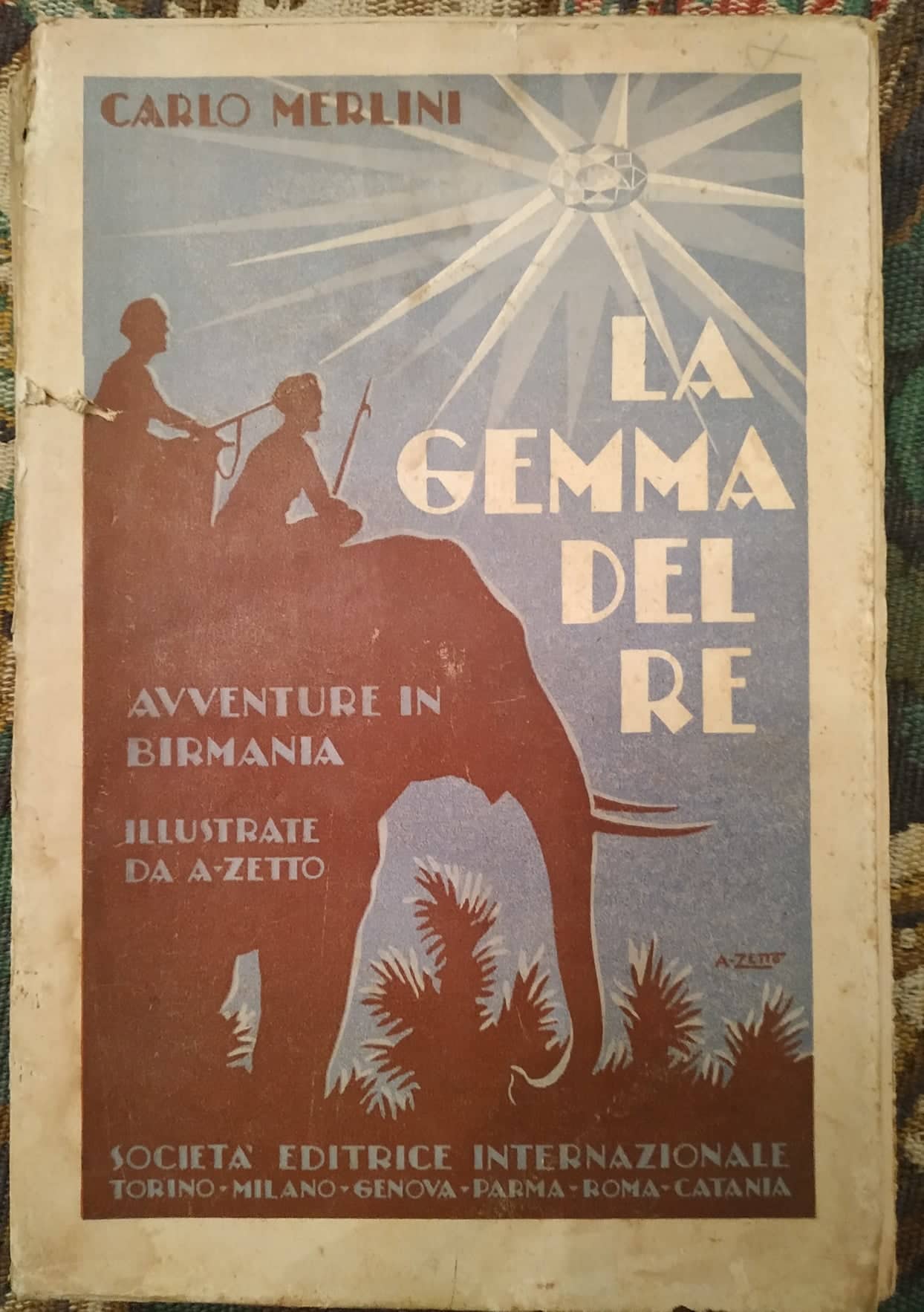 “La gemma del re” (1930) di Carlo Merlini: un romanzo scomparso da riscoprire