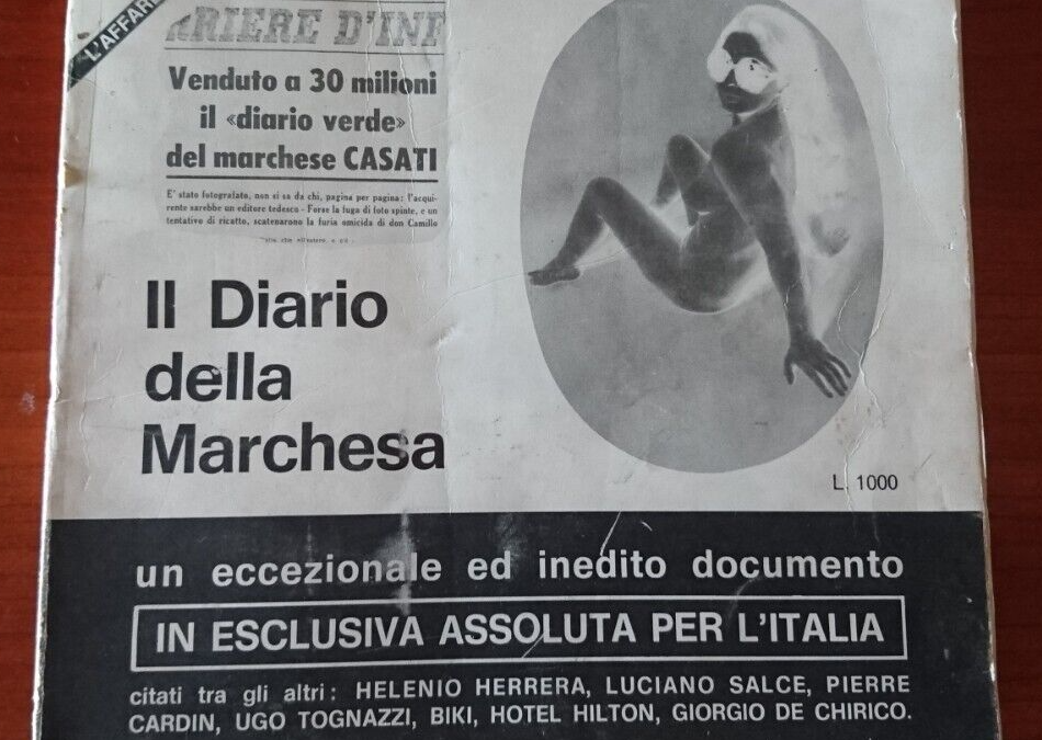 Il diario della Marchesa Casati Stampa: alla scoperta del “libro proibito” su uno dei casi di cronaca nera più efferati degli anni ’70