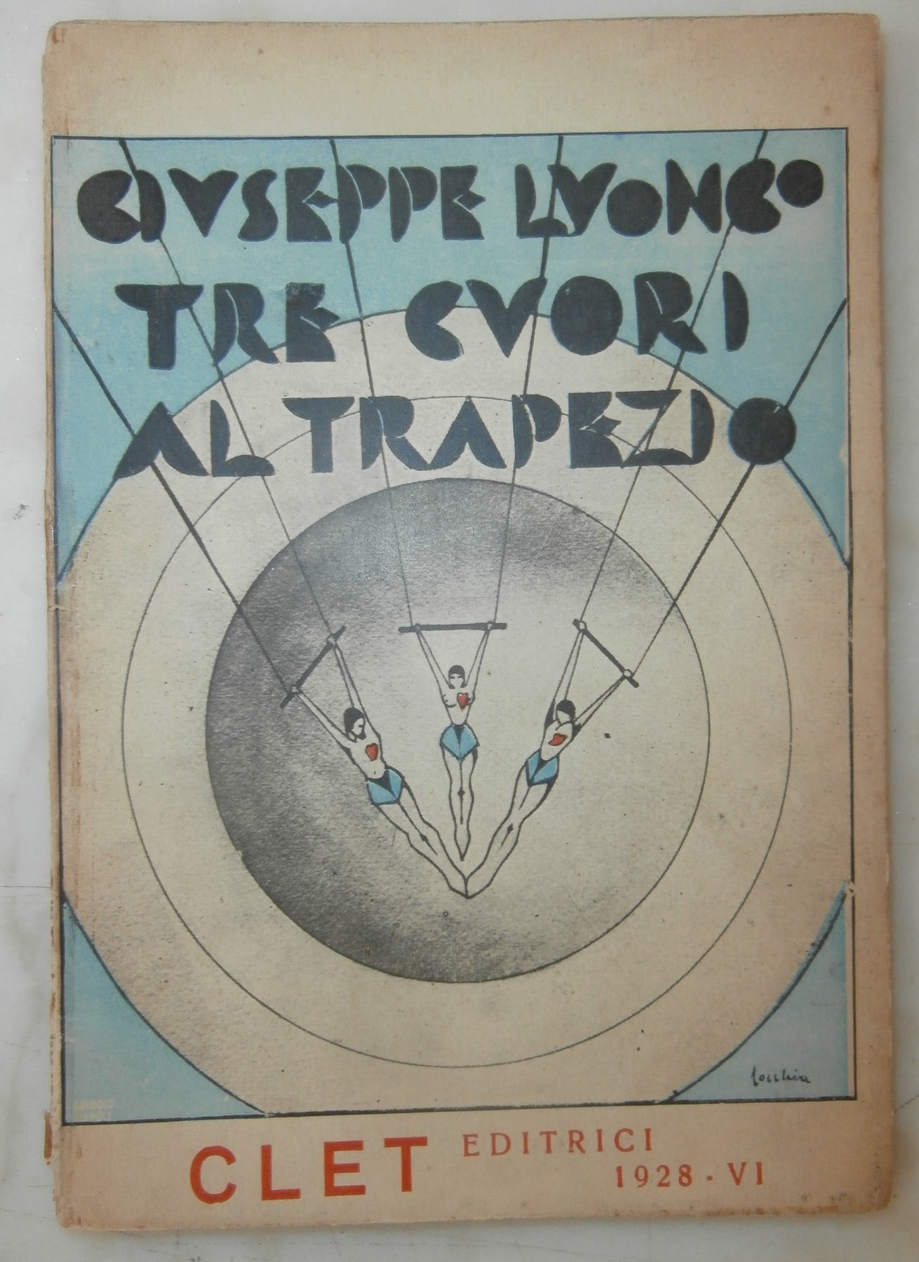 “Tre cuori al trapezio” (1928) di Giuseppe Luongo: rarità in asta