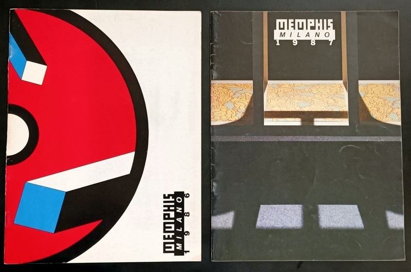 “Memphis, Milano” 1986 & 1987: due cataloghi del rinomato Studio Sottsass