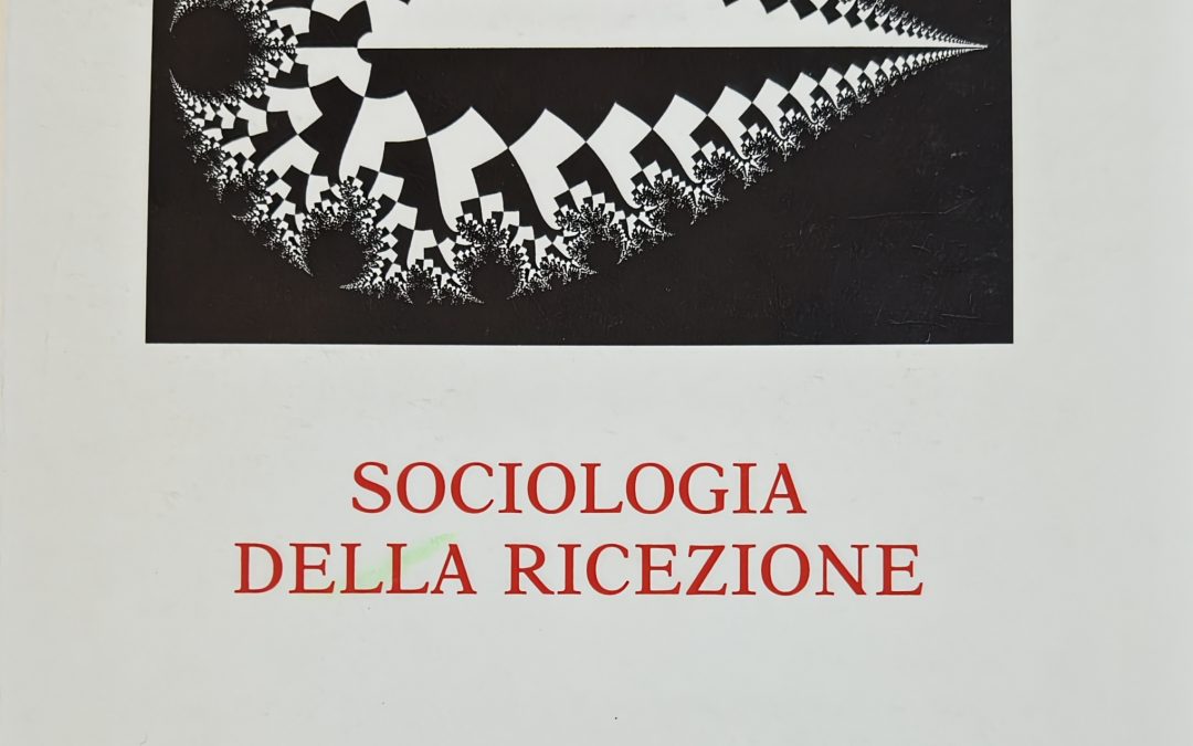 A caccia del raro e mai ristampato “Sociologia della ricezione” (1989) di Aurelia Marcarino