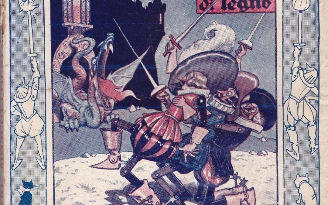“I tre moschettieri di legno” di Fergan di Ferenzona (1904): un raro libro per ragazzi