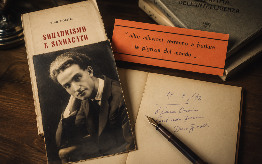 Sei libri in una scatola: alla riscoperta di Dino Fiorelli poeta e giornalista pratese