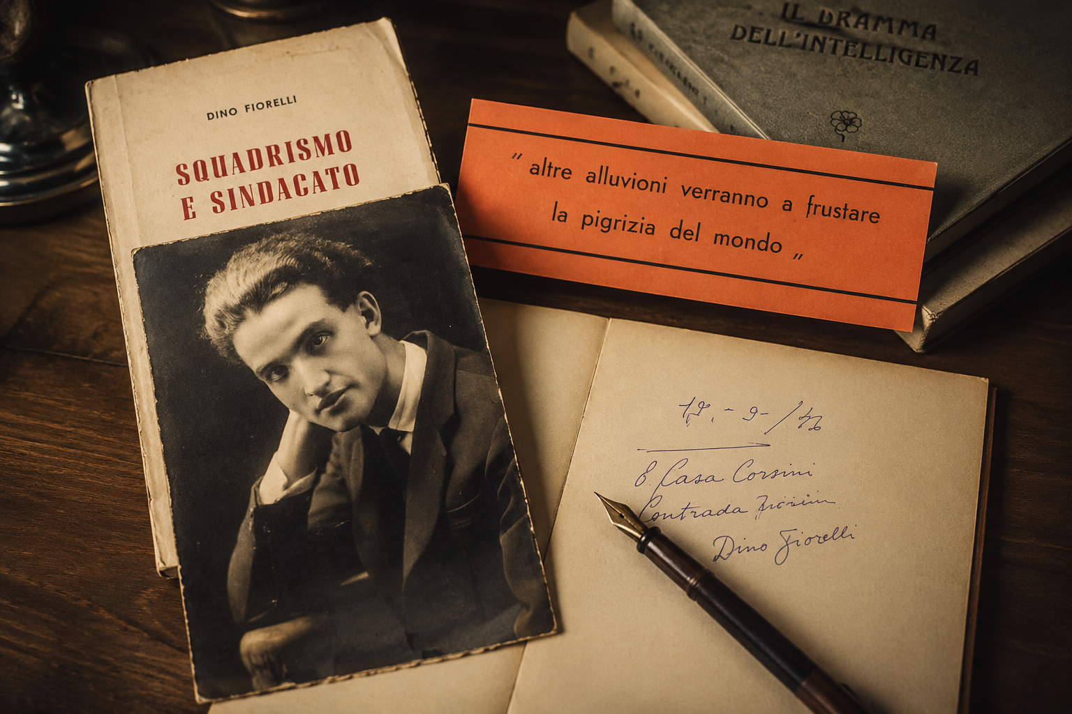 Sei libri in una scatola: alla riscoperta di Dino Fiorelli poeta e giornalista pratese