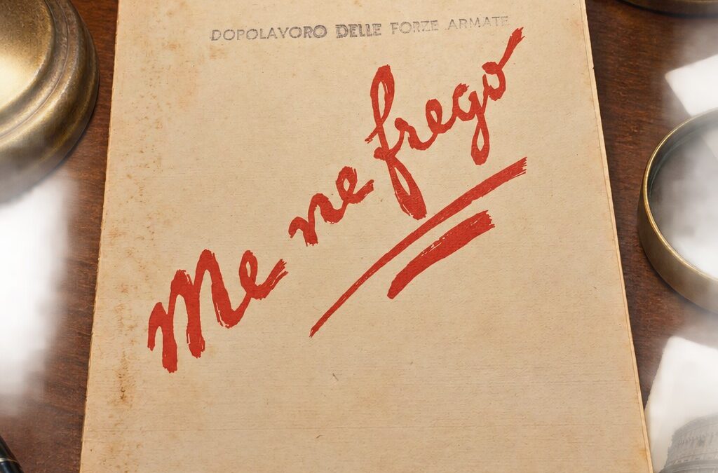 «Me ne frego» [della morte]: un singolare poemetto romanesco del 1941