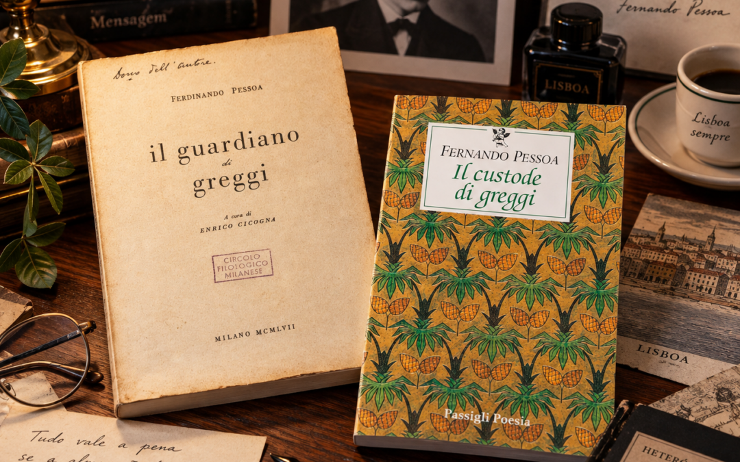 “Il guardiano di greggi” di Fernando Pessoa: la prima edizione italiana del 1957, l’errore “Ferdinando” e il ritorno