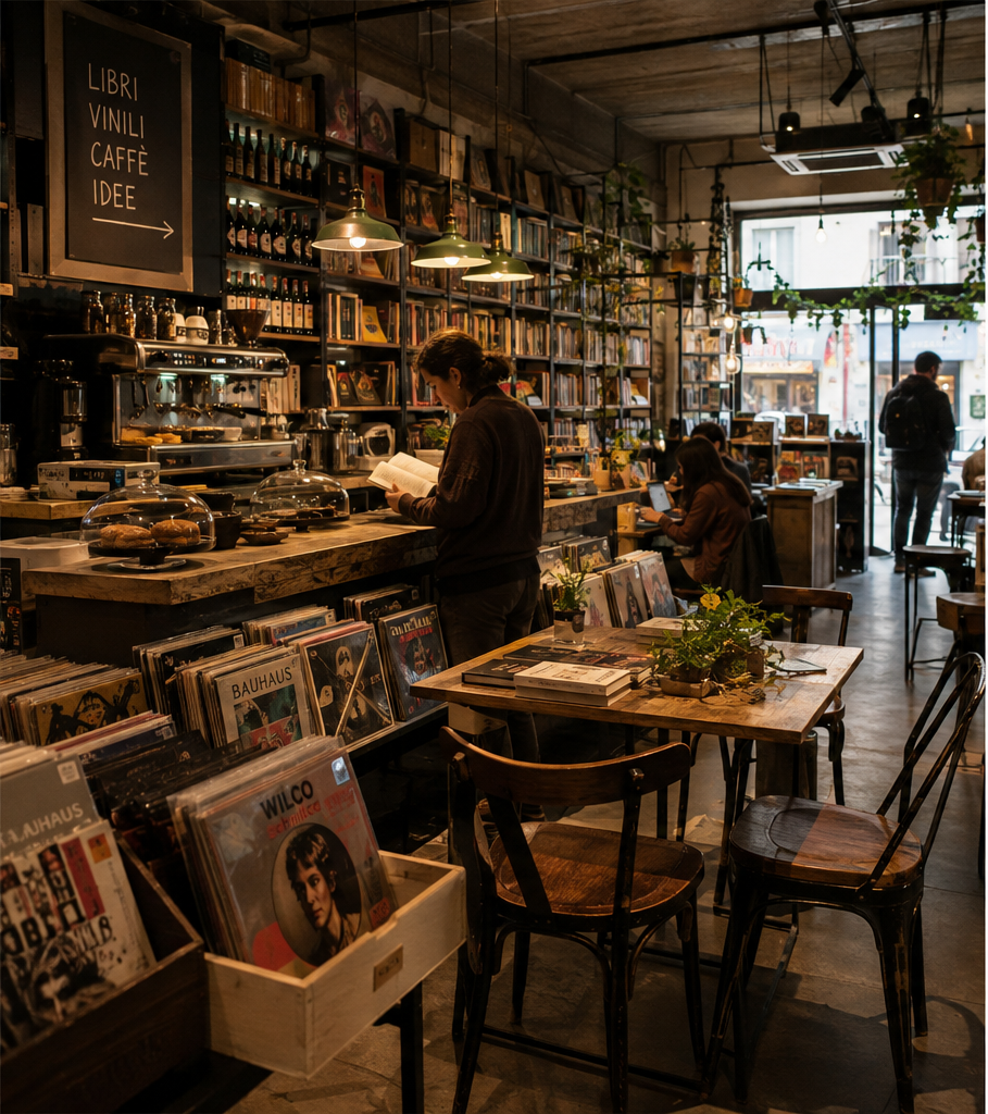 Librerie-caffè e negozi a doppia anima: perché l’idea non basta