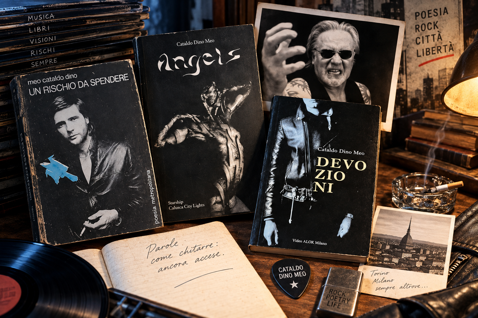 Dino Meo Cataldo: il nuovo filone dei libri rari della poesia metropolitana