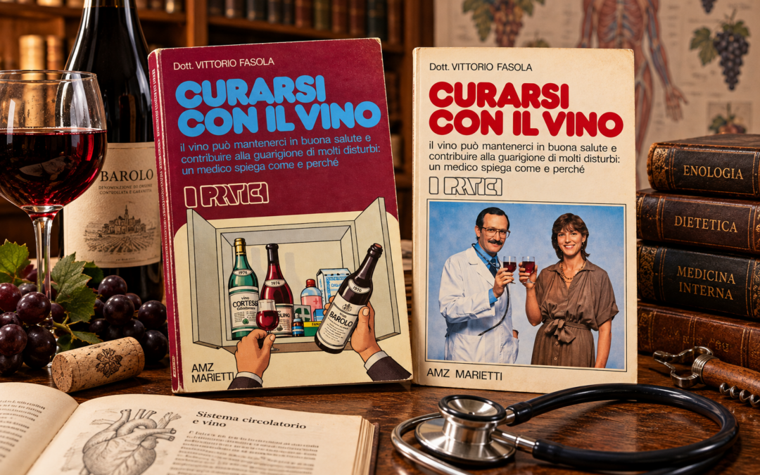 “Curarsi con il vino” (1977 e 1979): il curioso caso del libro di Vittorio Fasola diventato ambito e ricercato