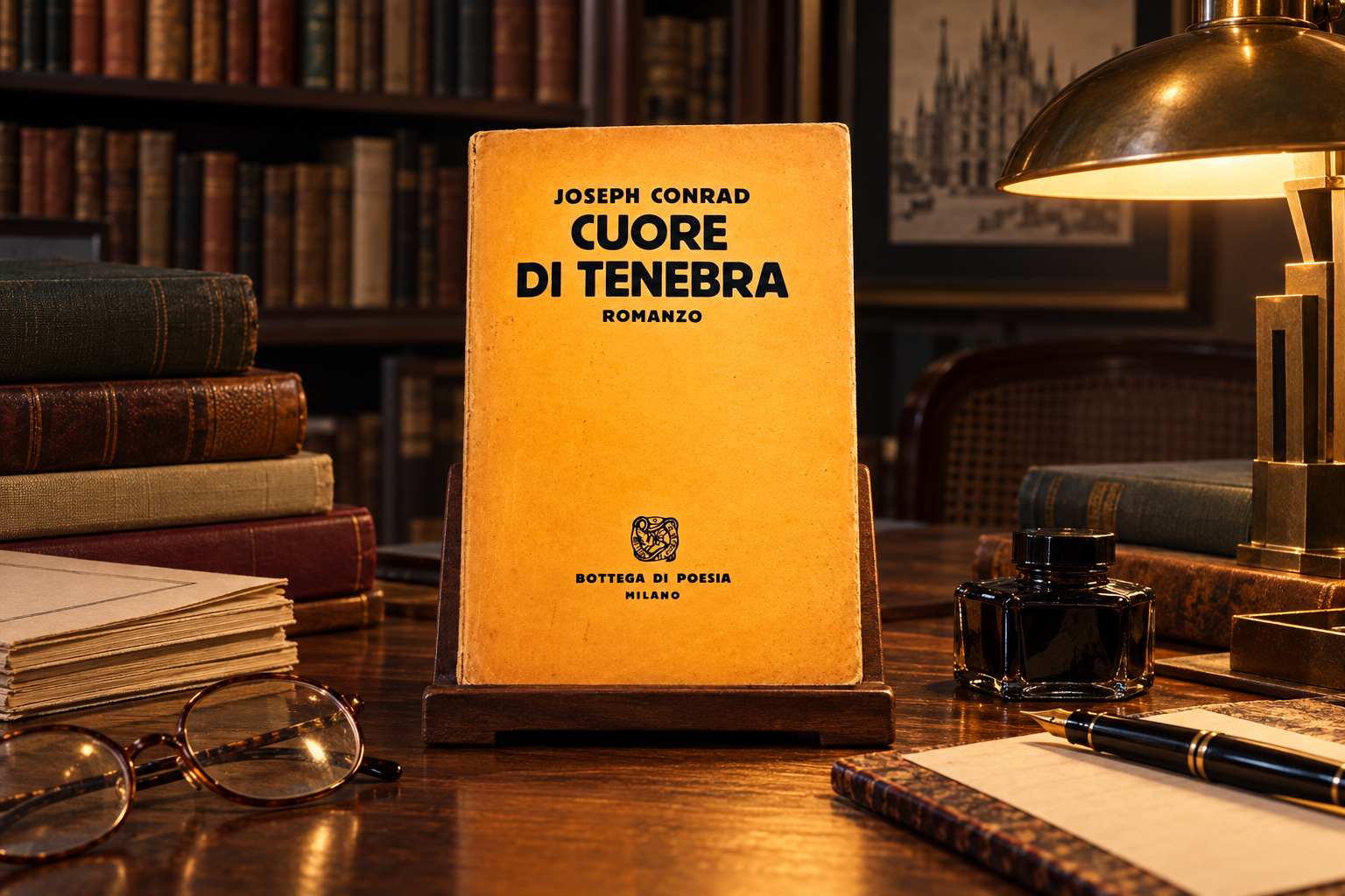 “Cuore di tenebra” di Joseph Conrad: come riconoscere la prima edizione italiana del 1924 e quanto vale